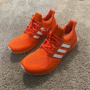 Adidas UltraBoost 1.0 DNA NCAA University Of Miami Orange Men’s Size 12.5 Shoes